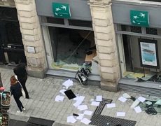 Les gauchistes financés par la mairie d’Angers ravagent la ville
