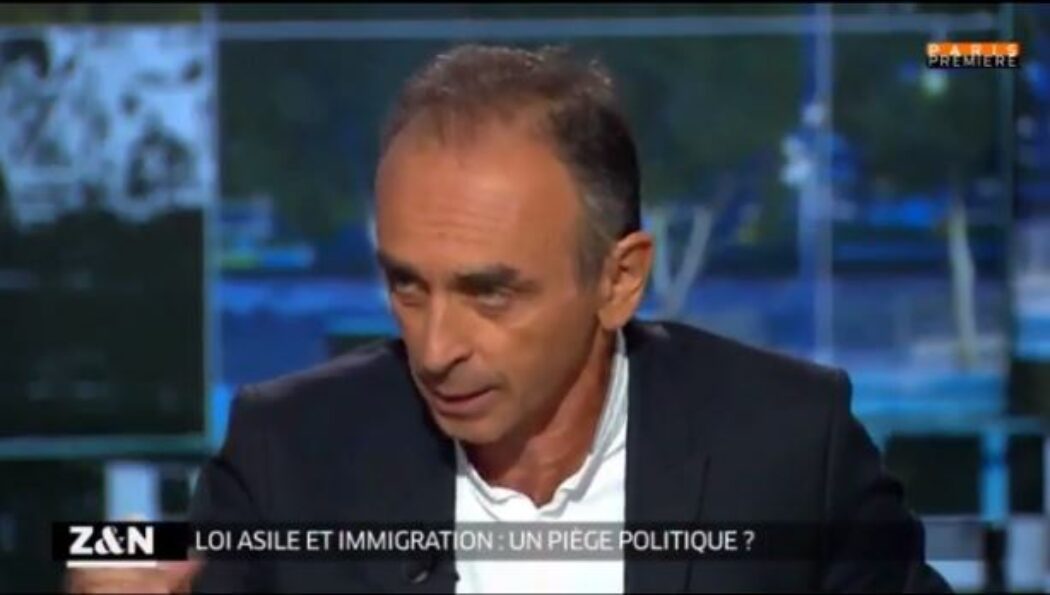 Paris Première (groupe M6) mise en demeure pour des propos tenus par Eric Zemmour sur l’immigration