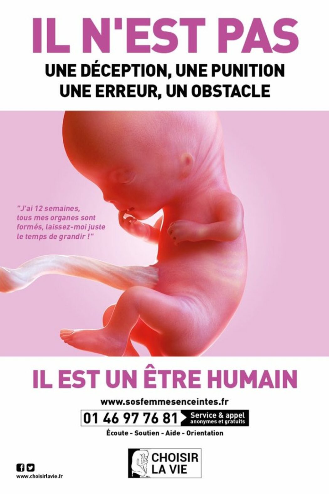 Un acharnement idéologique à nier que l’embryon est un être humain