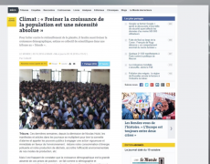 I-Média : Ne faites pas d’enfants, sauvez la planète !