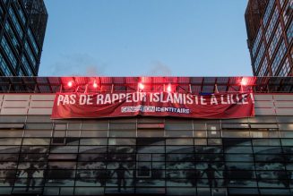 Concert de Médine : Génération Identitaire occupe le toit de la salle l’Aéronef à Lille