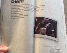 Pendant 9 mois, pas de bière