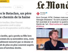Le Monde dénigre et discrédite le père d’une victime du Bataclan