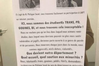 Terrorisme intellectuel au sein de l’université française
