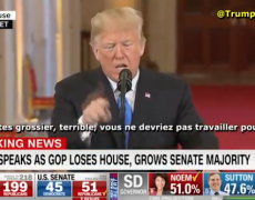 Trump à un journaliste de CNN : «Quand vous propagez des FakeNews comme le fait souvent CNN, vous êtes l’ennemi du peuple»