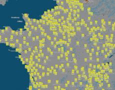La carte des blocages du 17 novembre