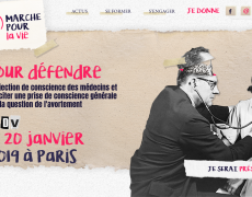 La Marche pour la Vie annonce sa mobilisation : objection de conscience pour tous !