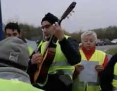 “Oh Macron ciao !”