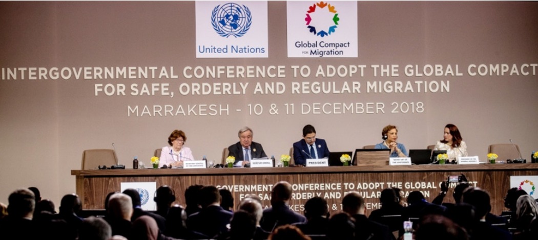 Le Pacte mondial pour les migrations ratifié à l’ONU
