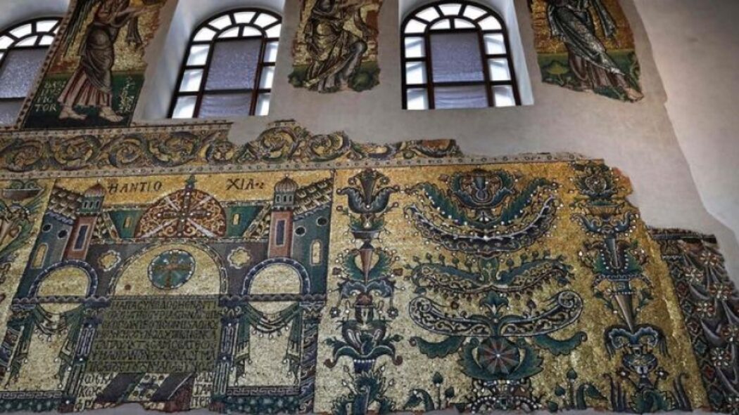 Les mosaïques de la Basilique de la Nativité, à Bethléem, ont retrouvé leur éclat