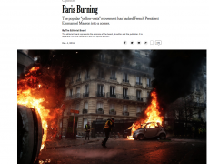 Emmanuel Macron est la risée de la presse américaine