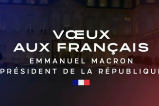 “L’année 2018 sera à mes yeux celle de la cohésion de la Nation” : les voeux de Macron en 2017…