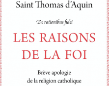 Les raisons de la foi par Saint-Thomas d’Aquin