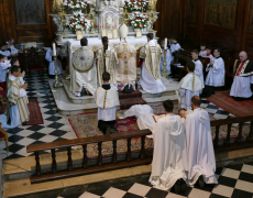 Ordination sacerdotale chez les Missionnaires de la Miséricorde divine
