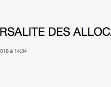 Oui à l’universalité des allocations familiales