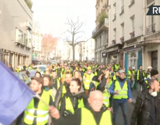 Gilets jaunes, acte 6 en direct : une mobilisation le lendemain de l’anniversaire de Macron