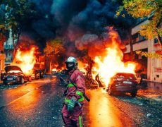 Chaos et guerilla à Paris