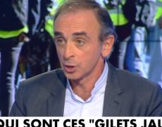 Eric Zemmour à propos des gilets jaunes : l’extrême-gauche les a noyautés