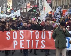 Marche pour la vie : SOS TOUT-PETITS dira le Rosaire  en fin de cortège