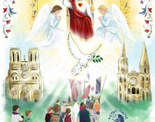 Voici l’affiche du 37e pèlerinage de Notre-Dame de Chrétienté