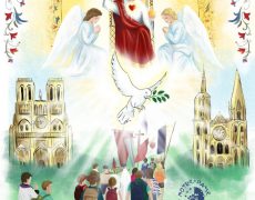 Voici l’affiche du 37e pèlerinage de Notre-Dame de Chrétienté