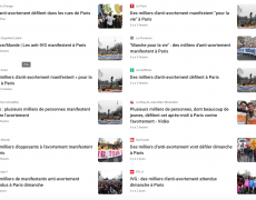 La Marche pour la vie dans la presse