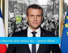 La Marche des exclus du « grand débat national »
