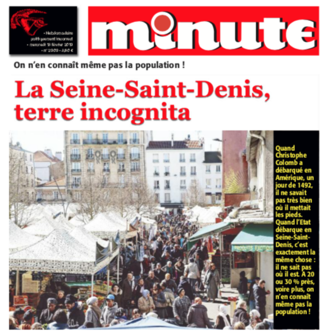 On ne peut pas évaluer le nombre d’habitants de la Seine-Saint-Denis à 10 %, à 20 %, voire à 30 % près