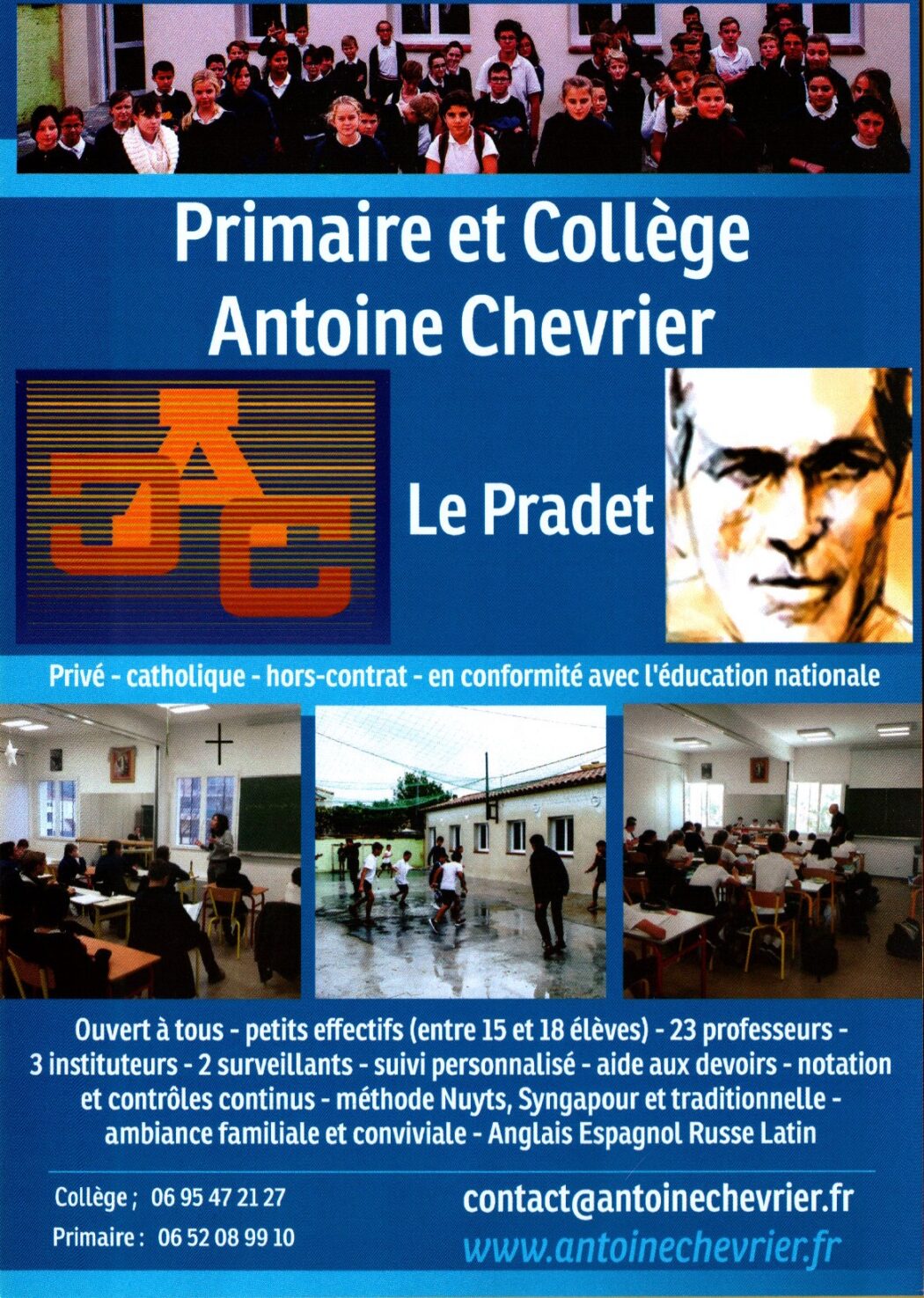 Après le collège, l’établissement Antoine Chevrier ouvre le primaire au Pradet dans le Var