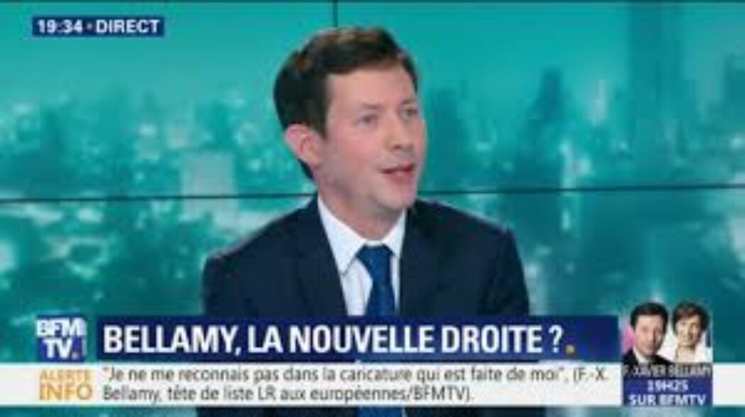 François-Xavier Bellamy se dit plus proche de Macron que de Marine Le Pen pour les européennes [Add.]