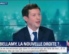 François-Xavier Bellamy se dit plus proche de Macron que de Marine Le Pen pour les européennes [Add.]