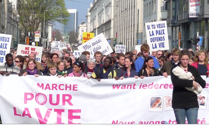 31 mars : Marche pour la vie à Bruxelles