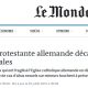 Gérard Courtois, directeur éditorial du journal Le Monde, ne lit pas souvent… Le Monde