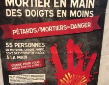 Pétards/Mortiers = danger