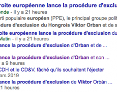 Fausse nouvelle du jour : “La droite européenne lance la procédure d’exclusion du Hongrois Viktor Orban”
