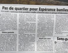 Le Canard enchaîné s’intéresse à Espérance banlieues