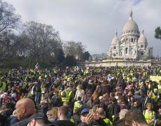 Les gilets jaunes défient le régime macroniste