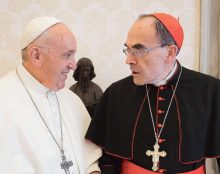 Le pape accepte la démission du cardinal Barbarin