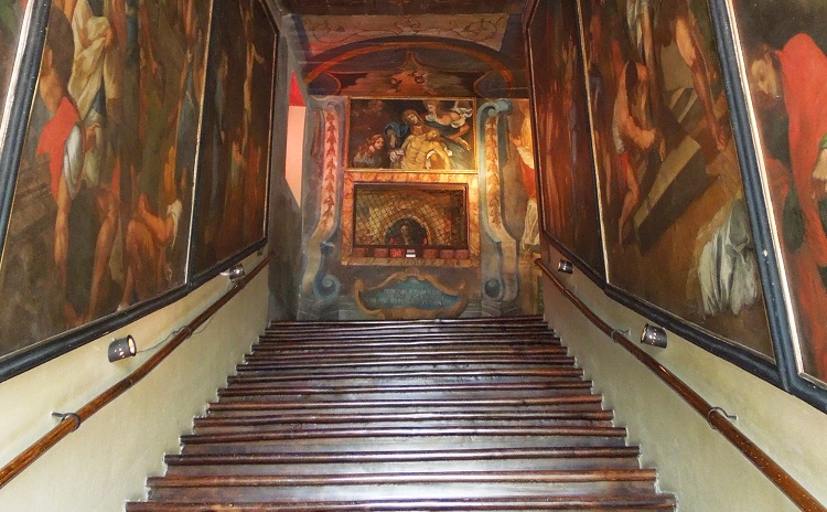 Restauration de la Scala Santa