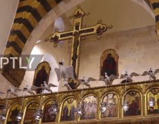 La cathédrale grecque catholique melkite Notre Dame de la Dormition d’Alep rouverte au culte