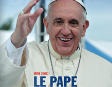 Le pape François en Une du journal de Béziers
