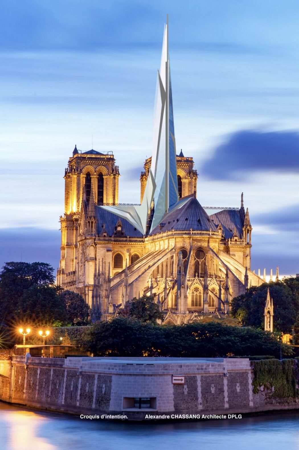Restauration de Notre-Dame : pour la flèche, Emmanuel Macron envisage un «geste architectural contemporain»