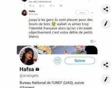 L’AGRIF engage des poursuites contre Hafsa de l’UNEF
