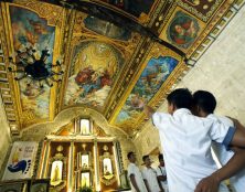 Philippines : une nouvelle fresque orne le plafond de l’église de Bantayan