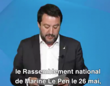 Matteo Salvini appelle les Français à voter RN pour les Européennes