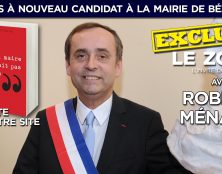 Robert Ménard : “Je suis à nouveau candidat à la mairie de Béziers !”