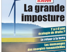 Ecologie : la grand imposture