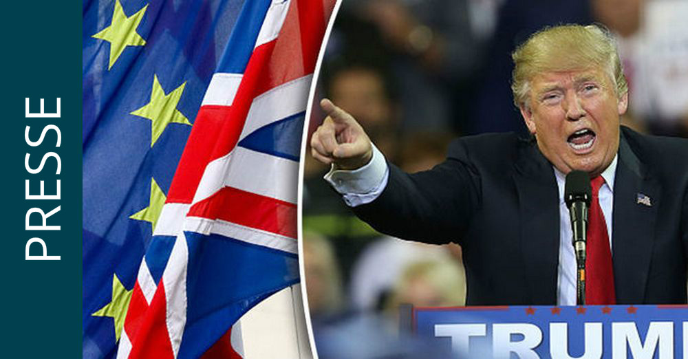 Brexit : Donald Trump prêt à négocier avec le Royaume-Uni l’accord de libre-échange le plus rapide de l’Histoire