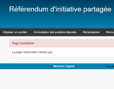 Référendum ADP : 480 300 soutiens au 1er juillet, soit 10% des signatures requises