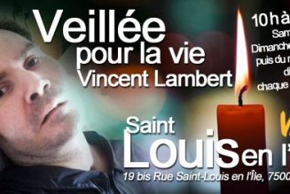 Prière pour Vincent Lambert à Saint-Louis en l’Ile